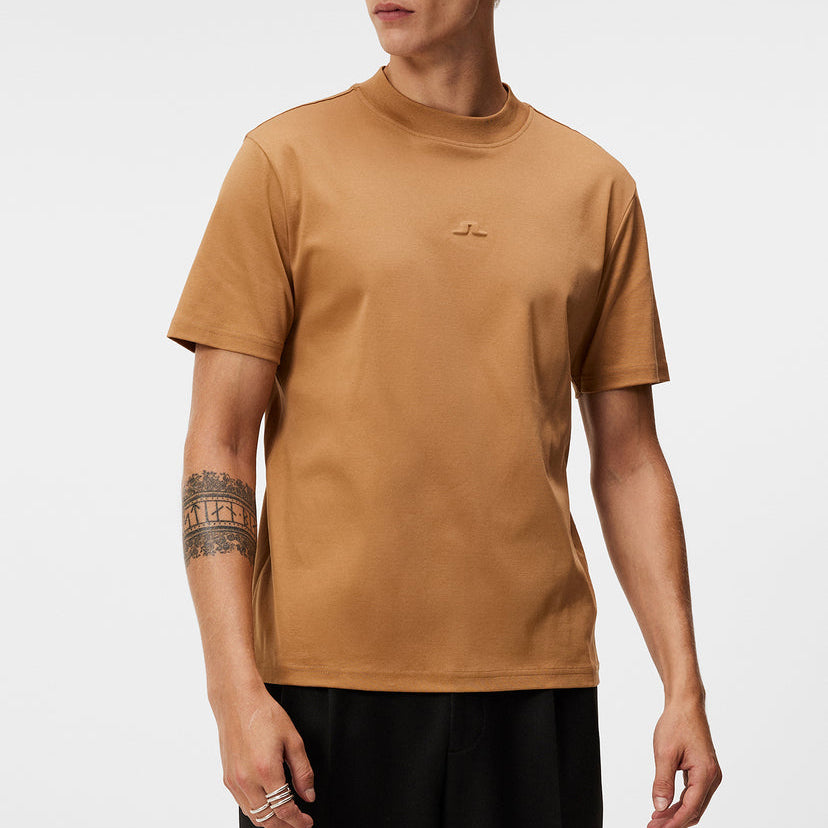 J.Lindeberg Adan Logo Mock Neck Tee (FMJT10073)