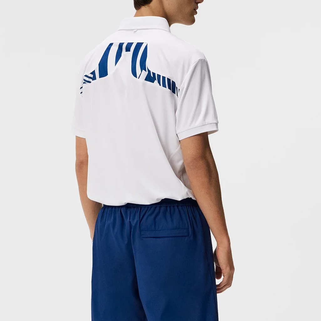J.Lindeberg KV Print Regular Fit Polo Shirt (GMJT12361)