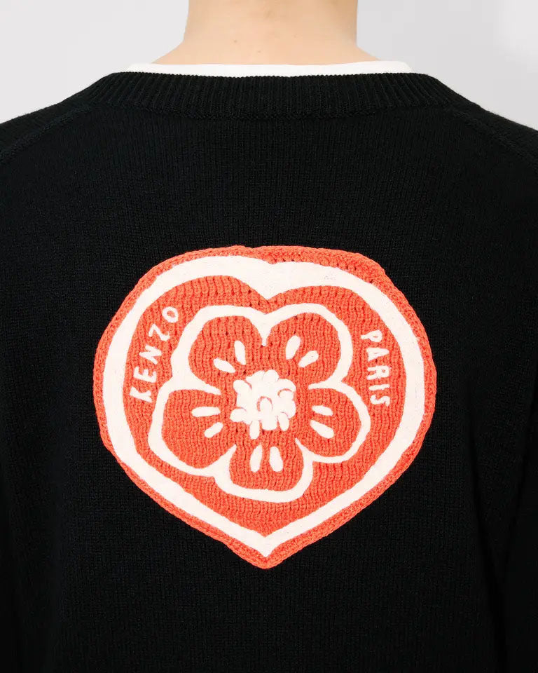 KENZO Boke Heart Cardigan (FG52CA7403LN)