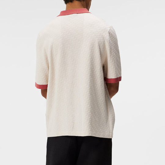 J.Lindeberg Rayan Jacquard Monogram Shirt (FMKW10426)