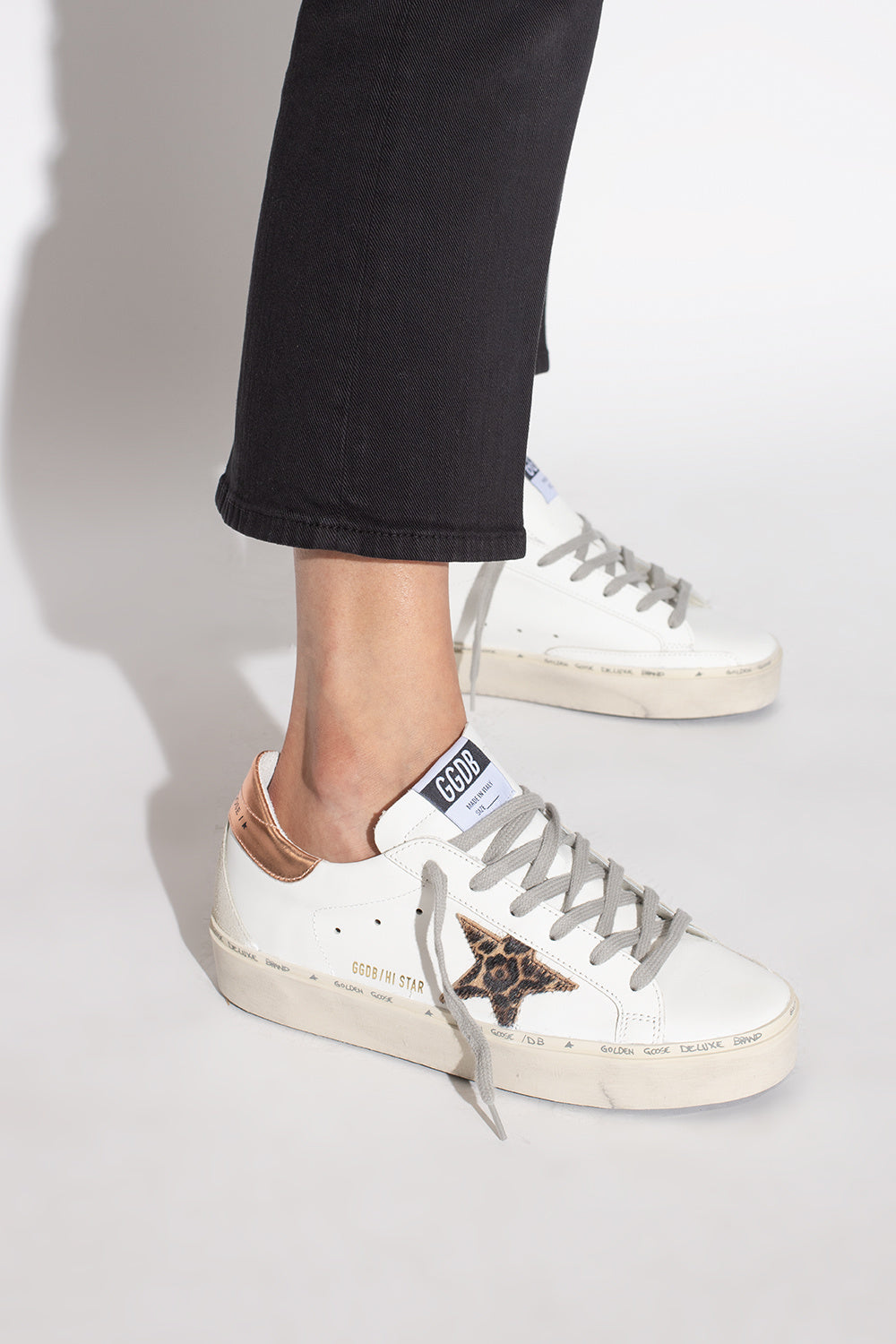 Golden Goose Hi Star Classic With Spur Sneakers (GWF00119.F003224.11188)