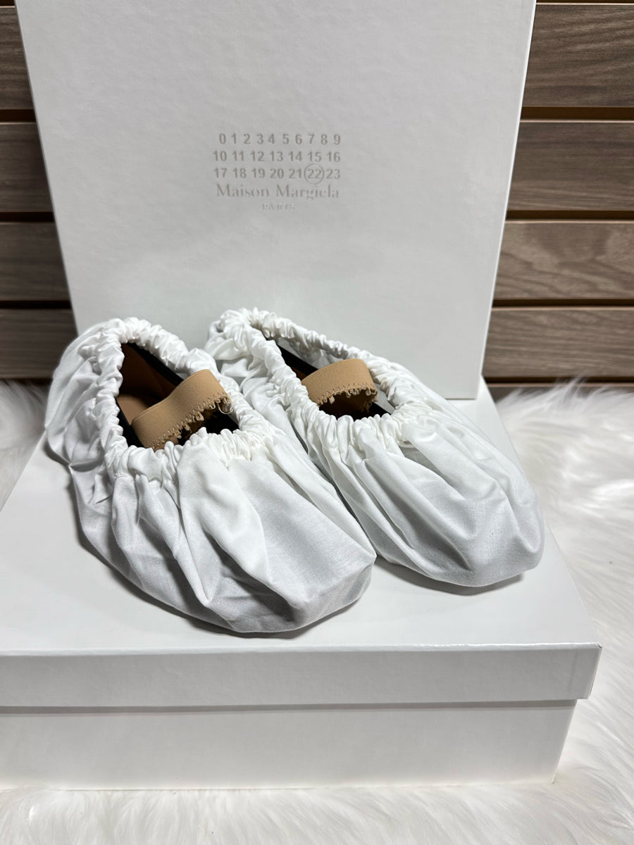 Maison Margiela Tabi Elastic Band Ballet Shoes (S39WZ0104 P6853)
