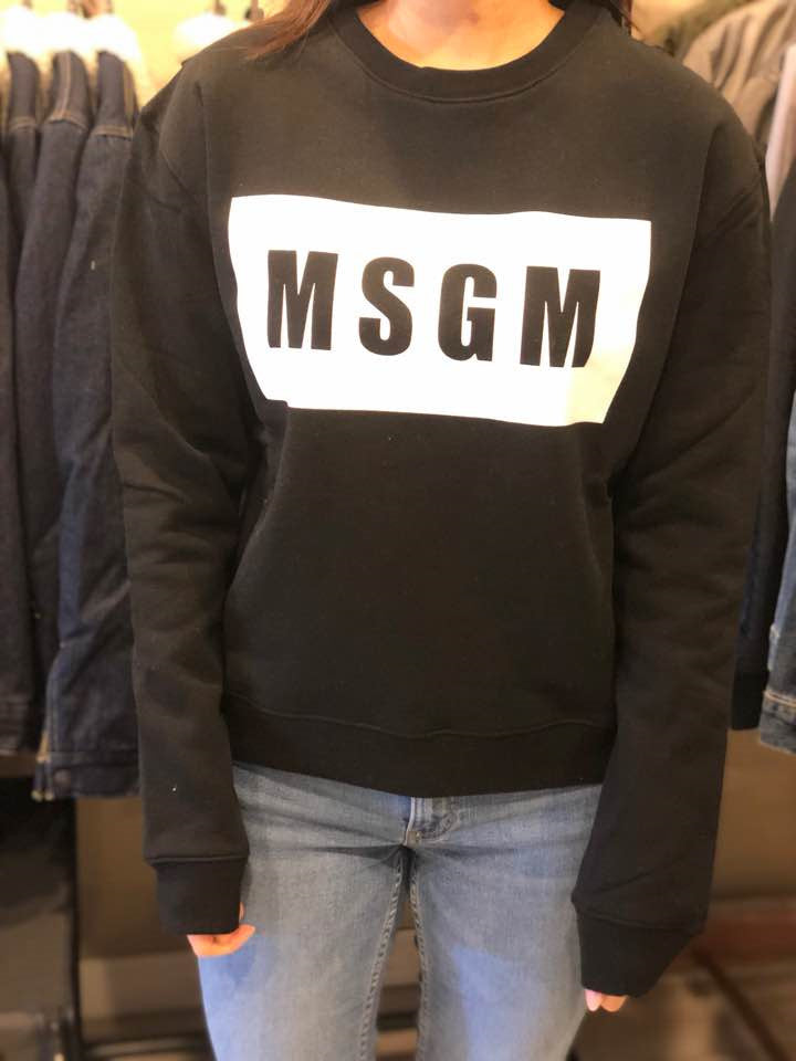 MSGM Milano Box Logo Sweatshirt (2542MDM196)
