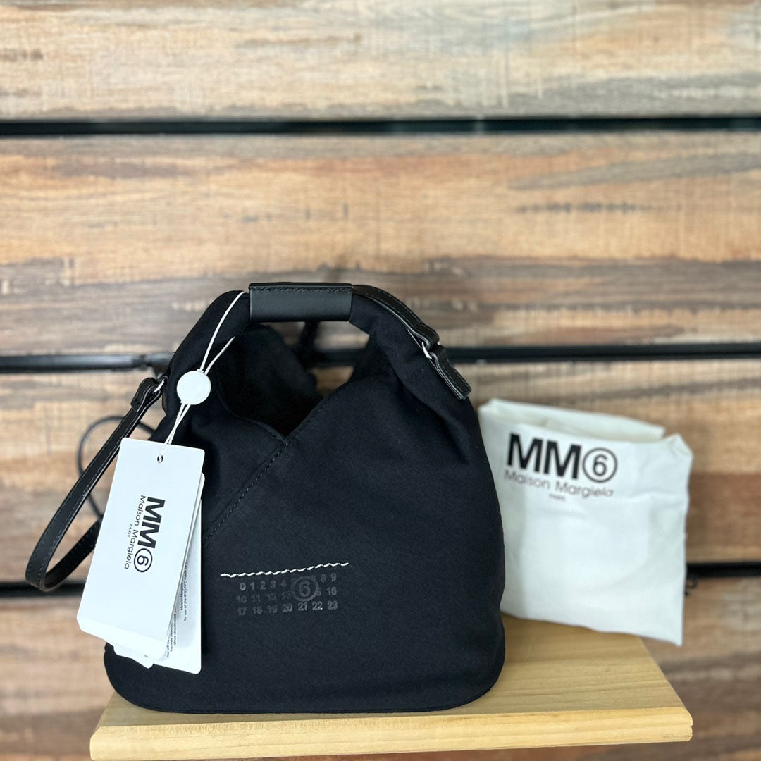 Maison Margiela 6 Japanese Bag with Blue Logo Print (SB6WD0026)