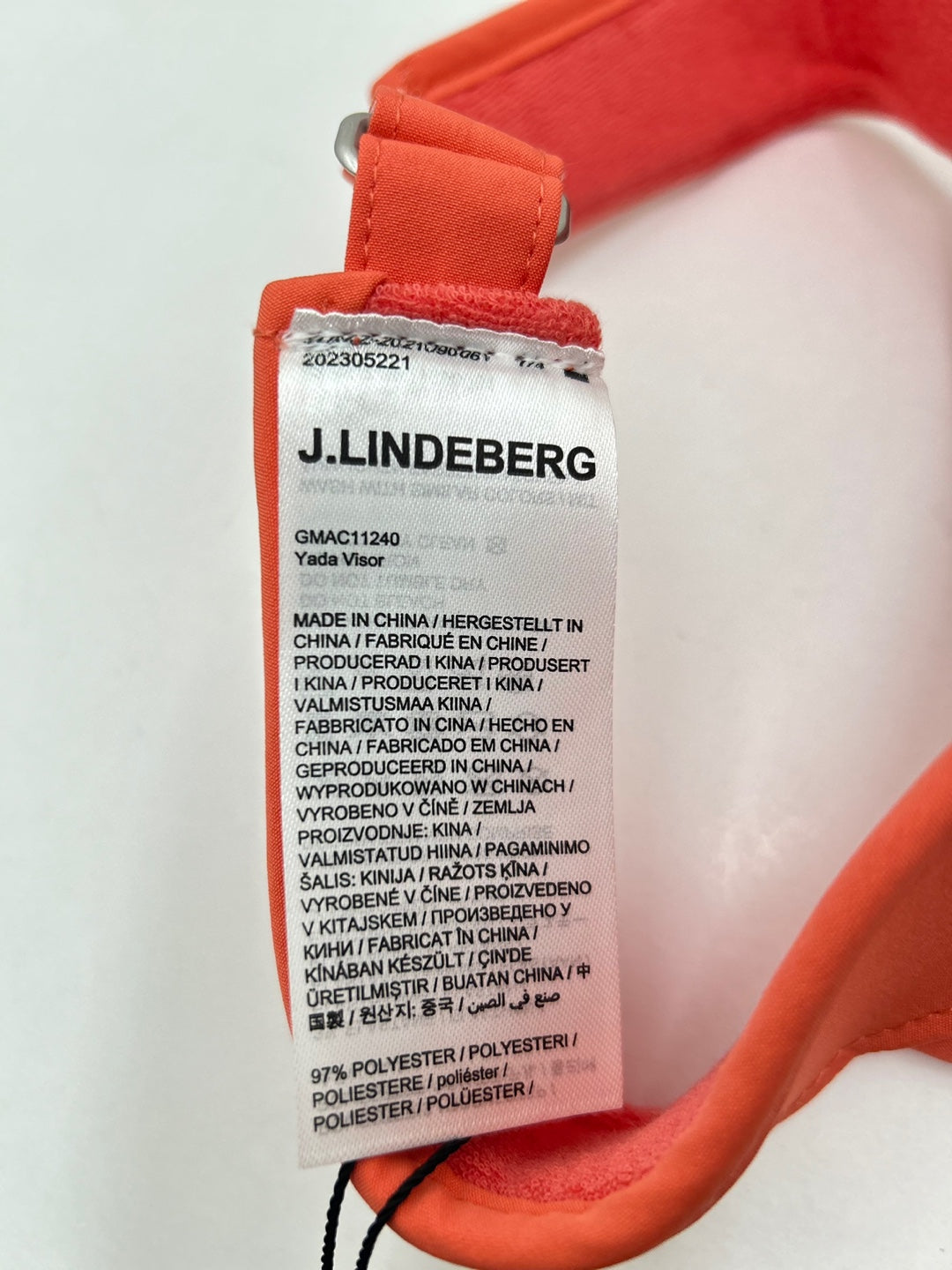J.Lindeberg Yada Visor (GMAC11240)