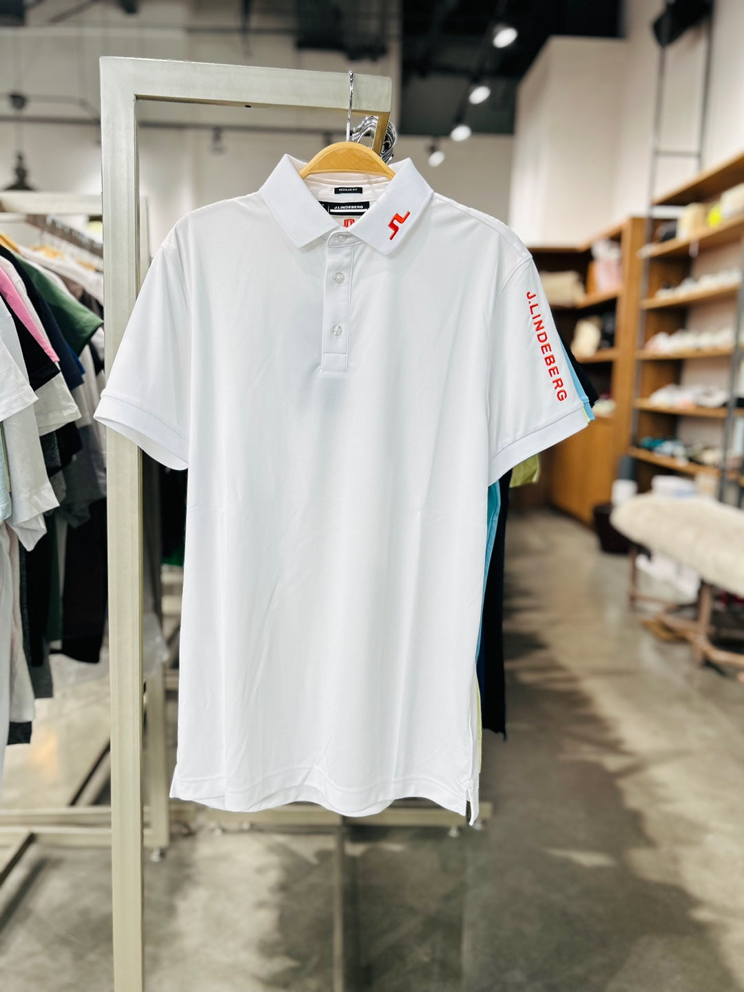 J.Lindeberg Tour Tech Regular Fit Polo Shirt (GMJT09157)