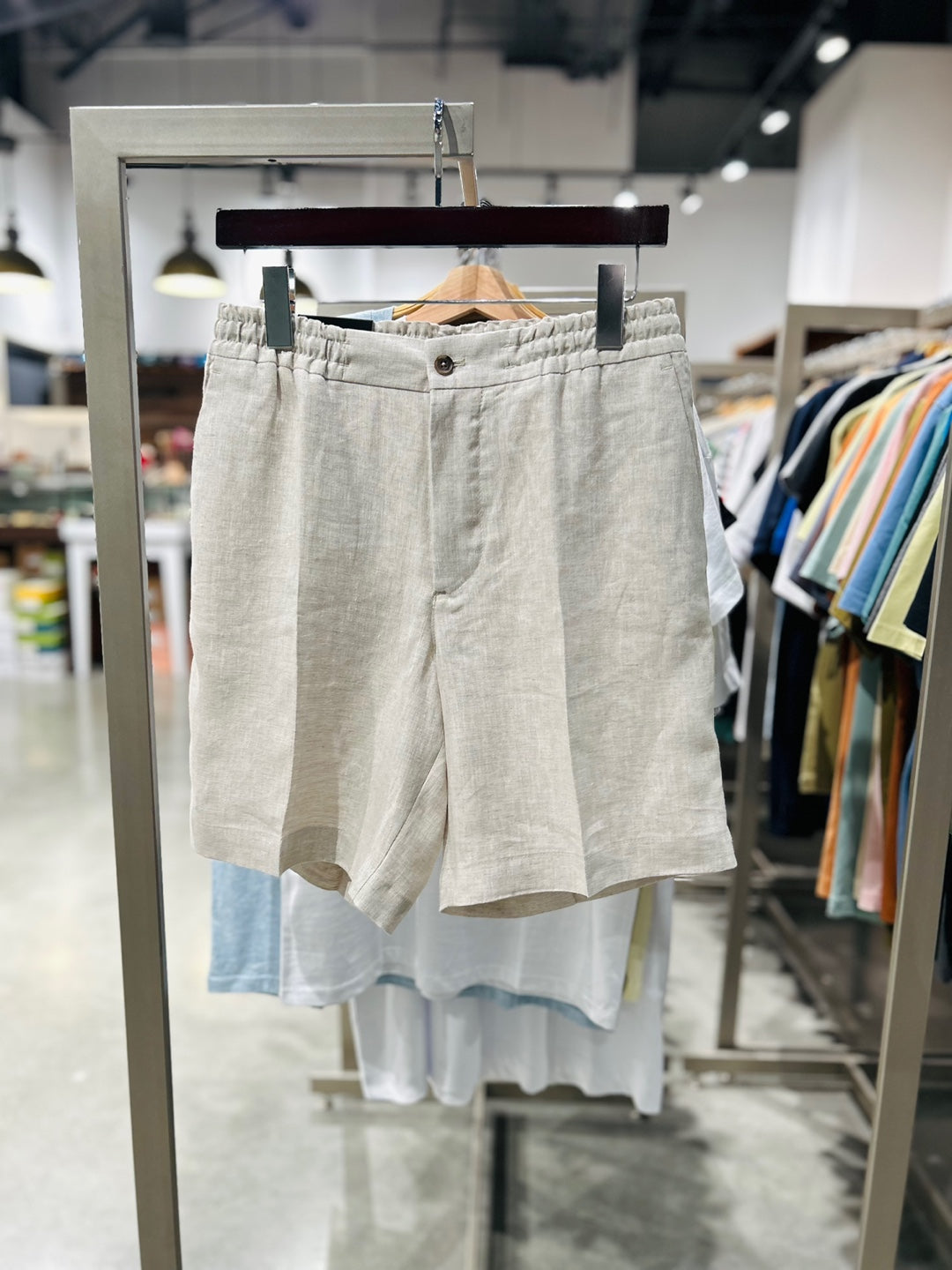 J.Lindeberg Baron Linen Shorts (FMPA11265)