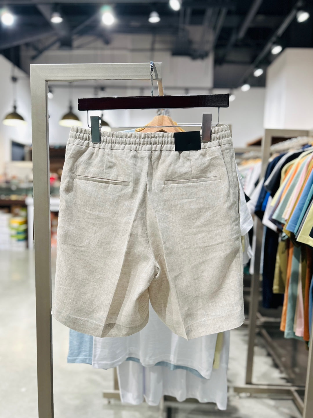 J.Lindeberg Baron Linen Shorts (FMPA11265)