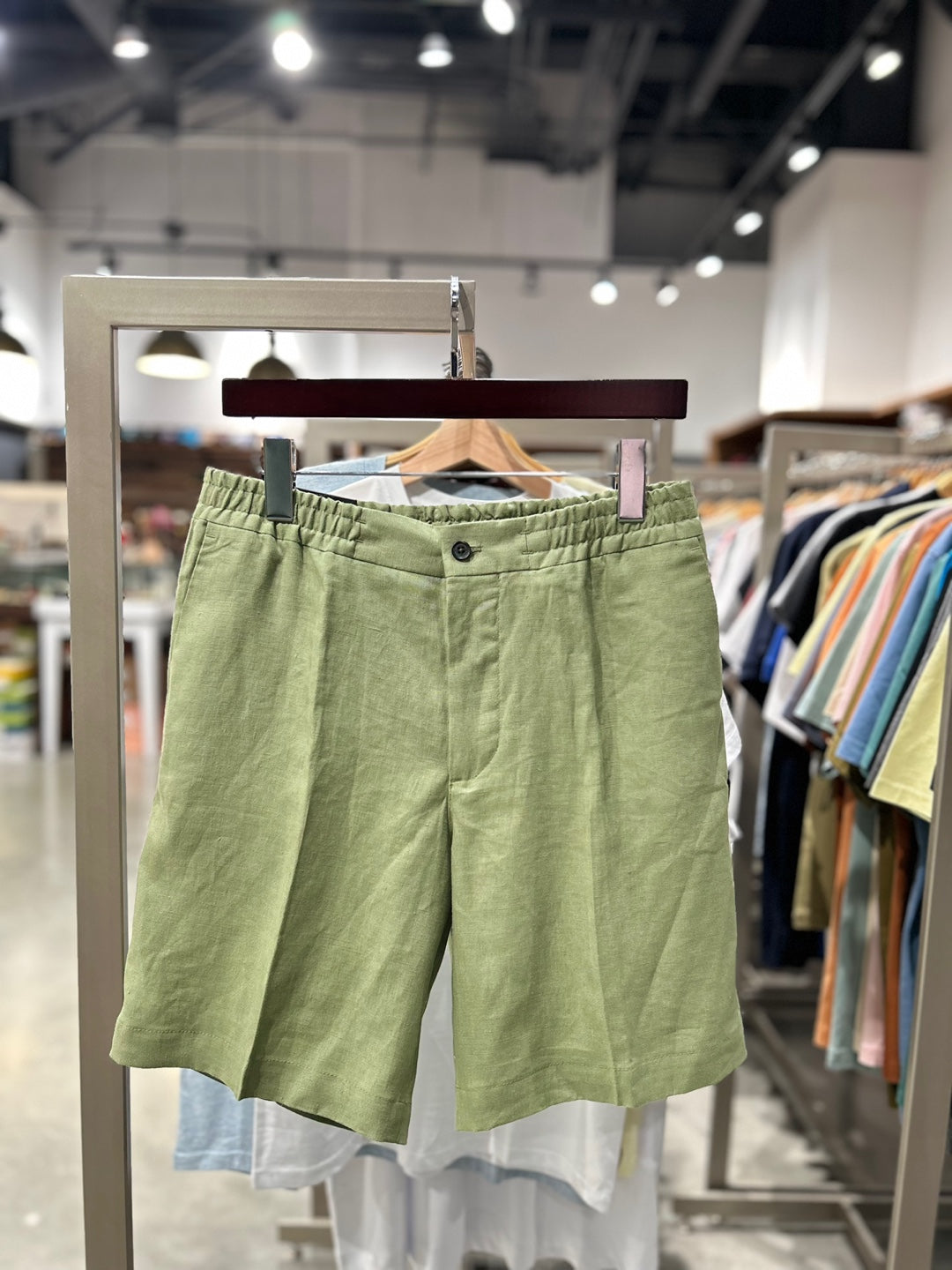 J.Lindeberg Baron Linen Shorts (FMPA11265)