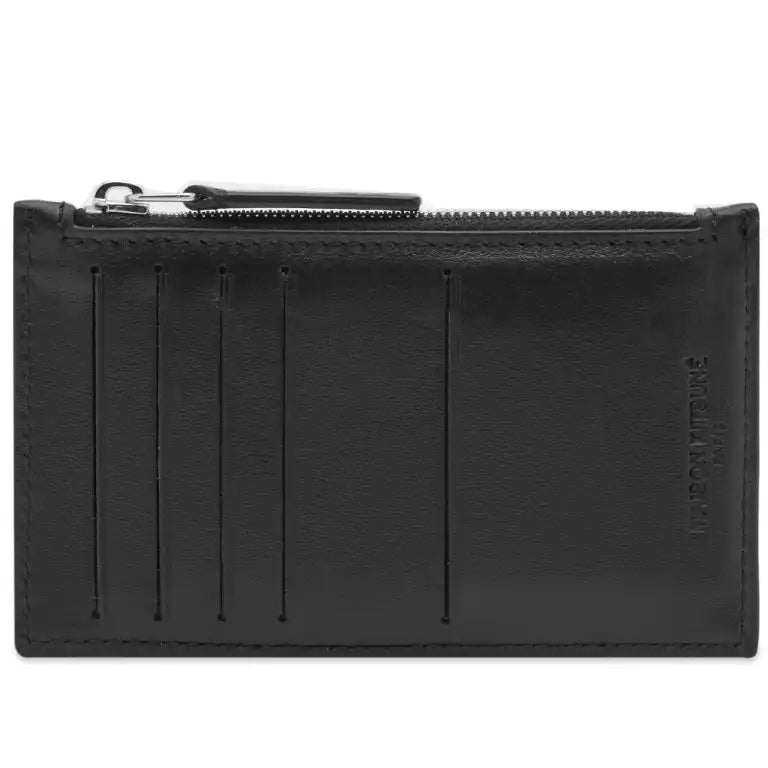 Maison Kitsuné Tricolor Fox Long Zipped Card Holder (JU05332LC0031)
