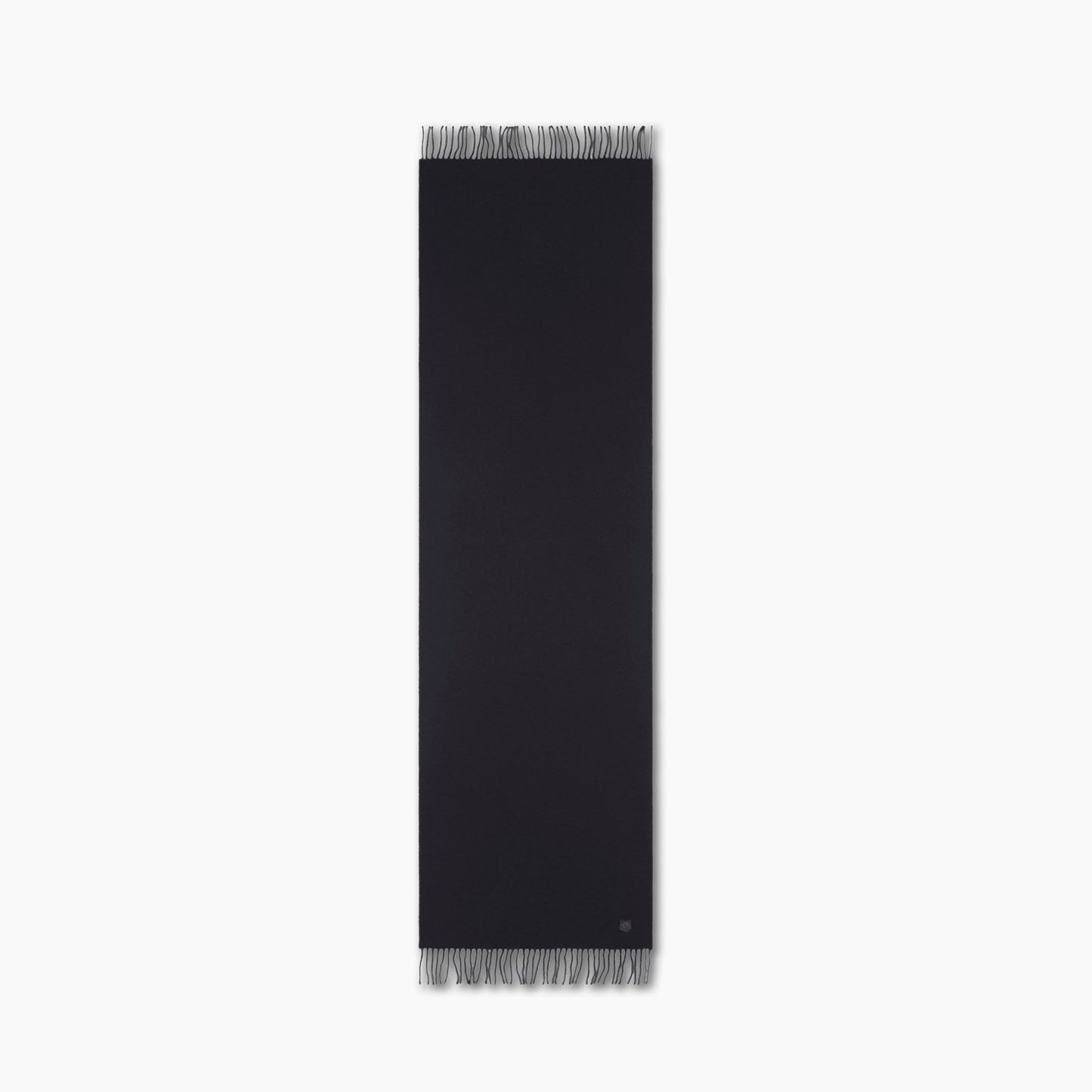Maison Kitsuné Wool Scarf Black (MM06201BT3004)