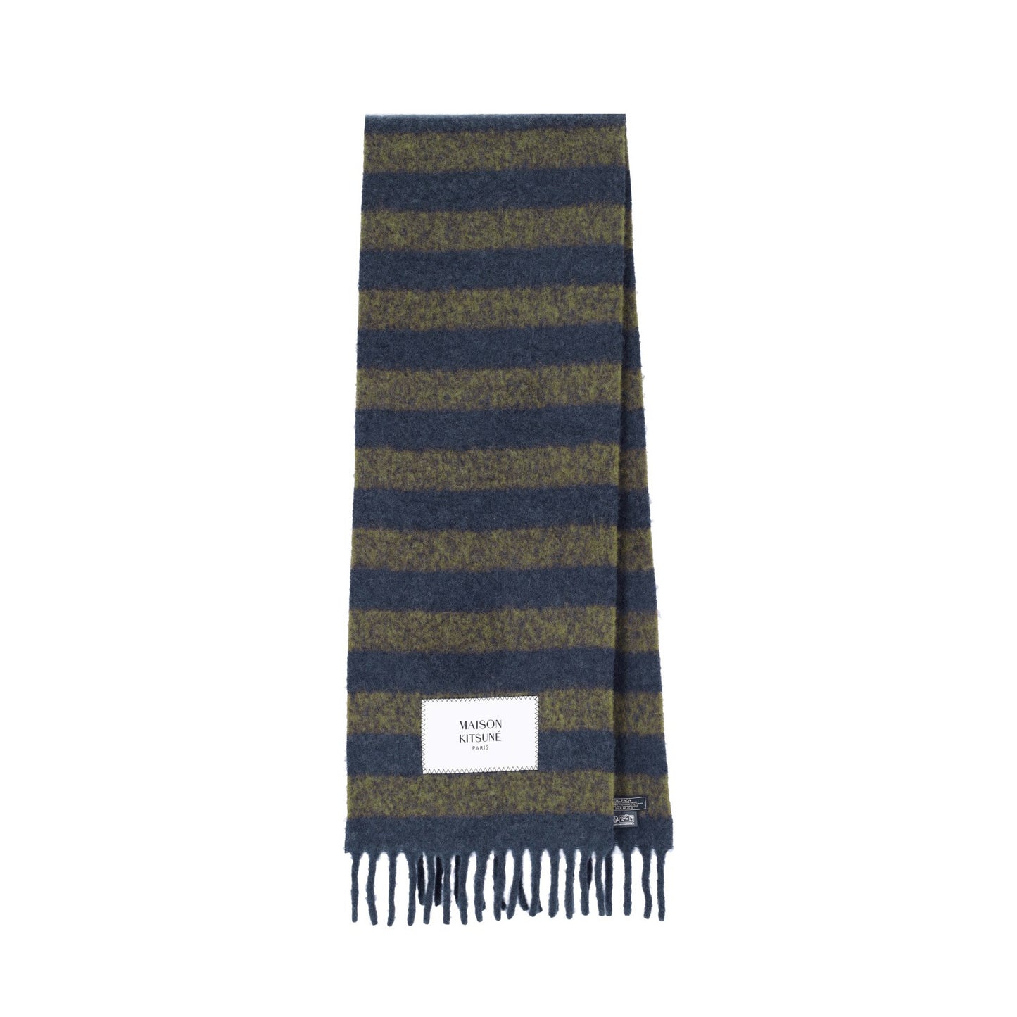 Maison Kitsuné Rugby Stripes Scarf (LM06202WA0019)