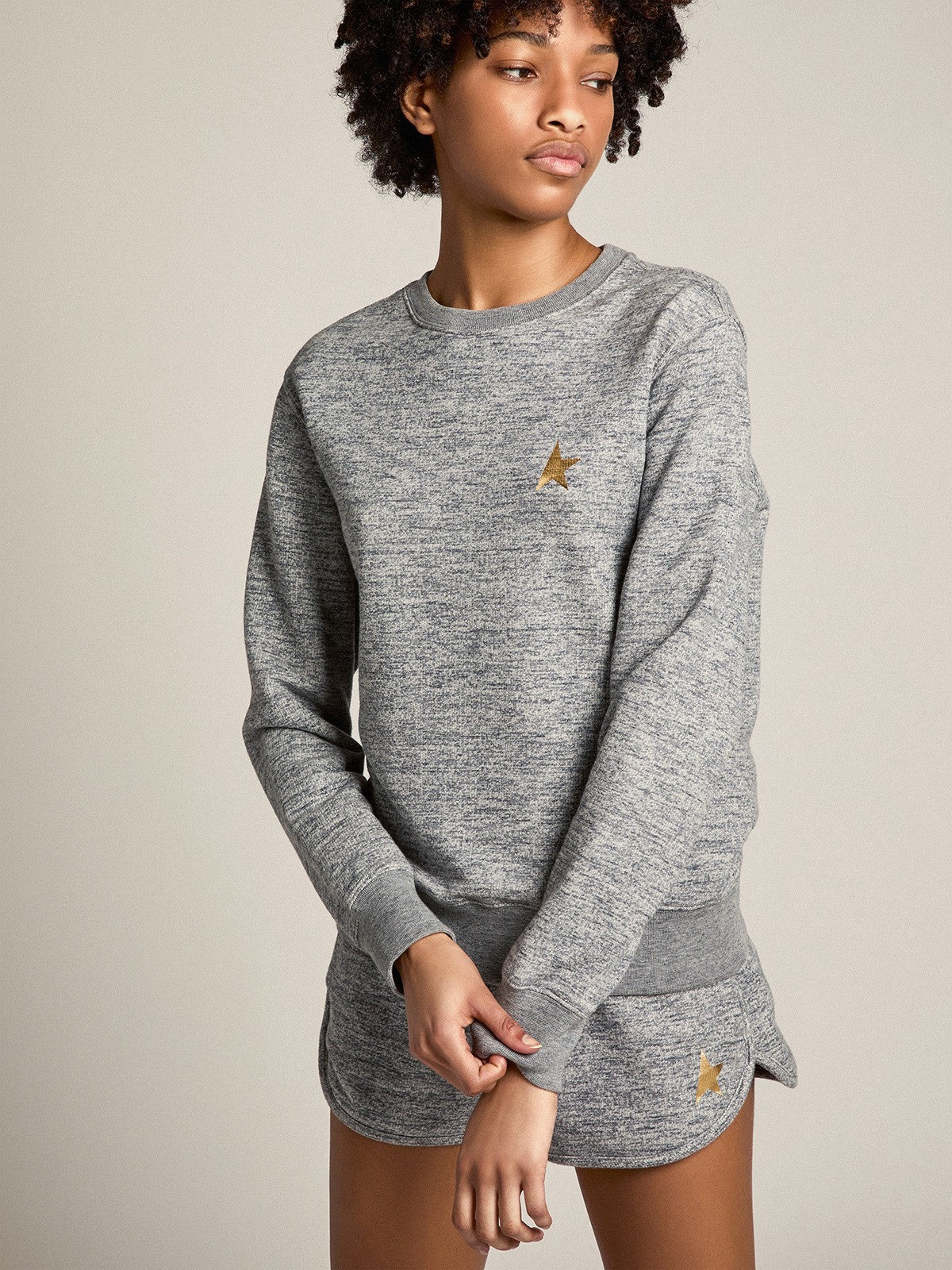 Golden Goose Sweatshirt Athena Regular Crewneck (GWP00869.P000522.60311)