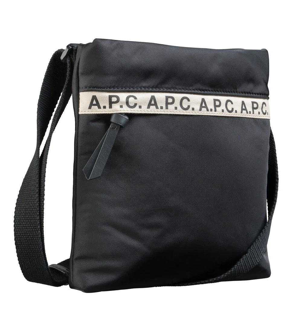 A.P.C. Repeat Logo Sacoche Bag (PAACL-H61384)