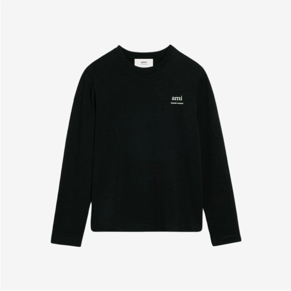 AMI Paris Long Sleeve Logo T-Shirt (UTS224.726)