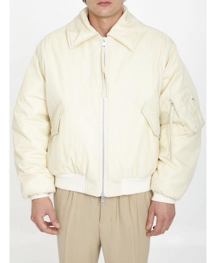 AMI Paris Aviator Bomber Jacket (UJK026.PA0007)