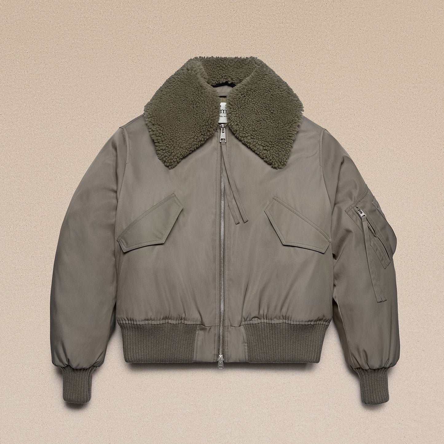 AMI Paris Aviator Bomber Jacket (UJK026.PA0007)