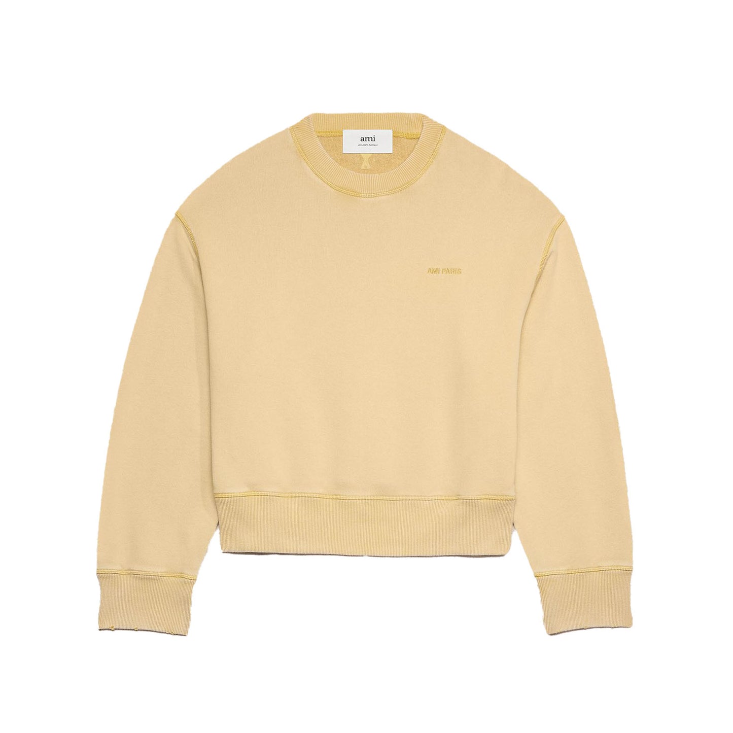 AMI Fade Out Tonal Heart Sweatshirt (USW016.JE0052)