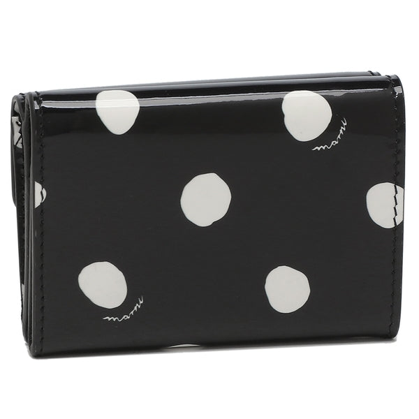 MARNI POLKA DOT LEATHER WALLET (PFMOW02Q05)