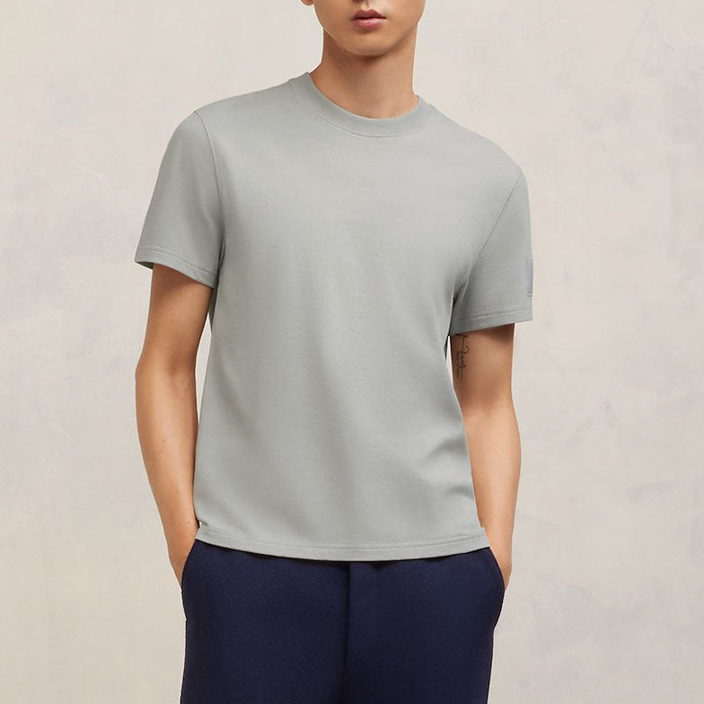 AMI Paris Tonal Ami de Cœur Embroidered T-Shirt (UTS017.726)