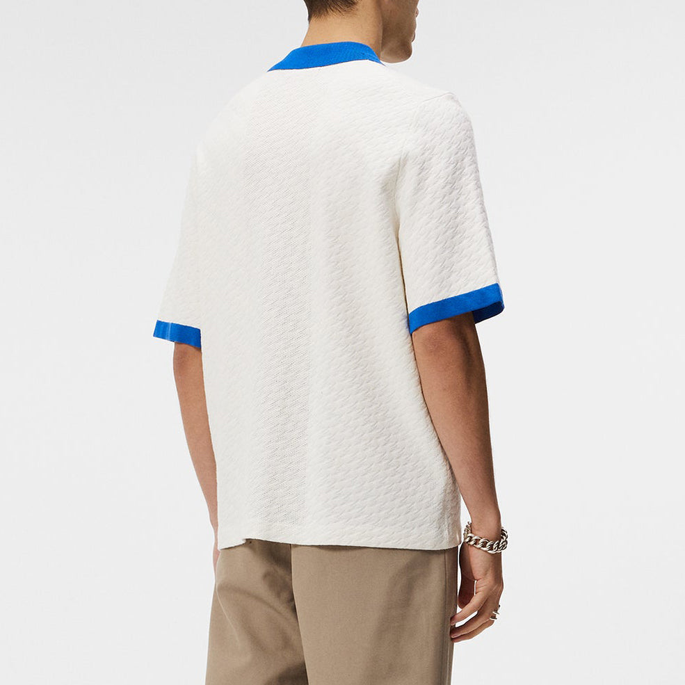 J.Lindeberg Rayan Jacquard Monogram Shirt (FMKW10426)