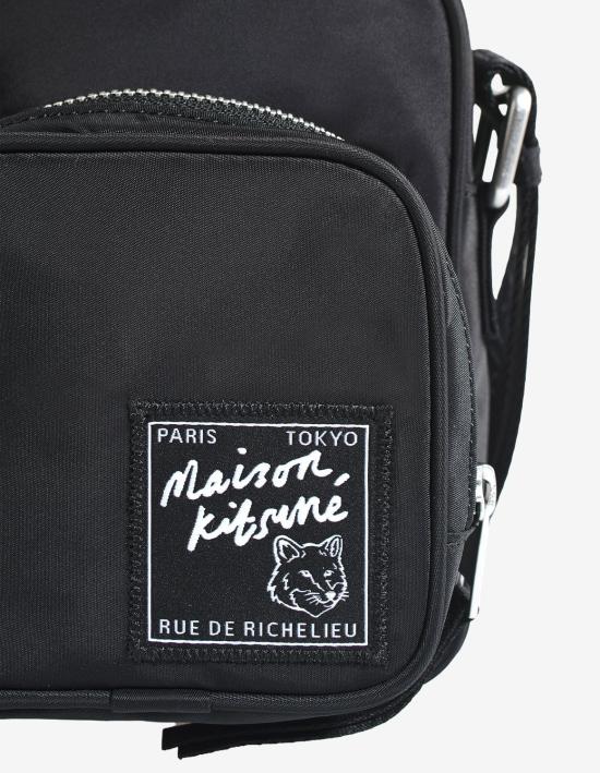 Maison Kitsuné Rue de Richelieu Nylon Crossbody Bag (LM05165WQ1001)