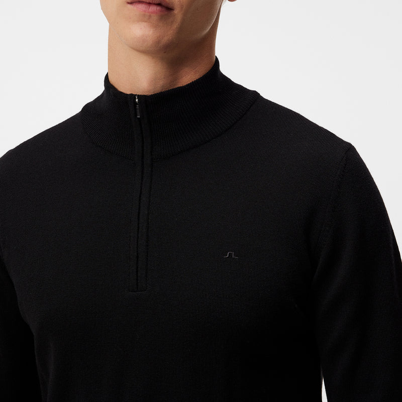 J.Lindeberg Kiyan Quarter Zip Sweater (FMKW10089)