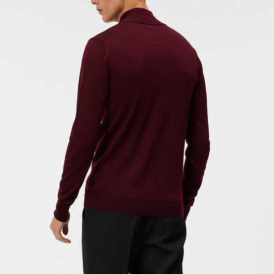 J.Lindeberg Kiyan Quarter Zip Sweater (FMKW10089)