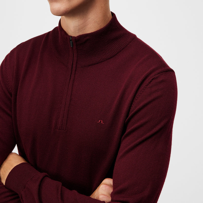 J.Lindeberg Kiyan Quarter Zip Sweater (FMKW10089)