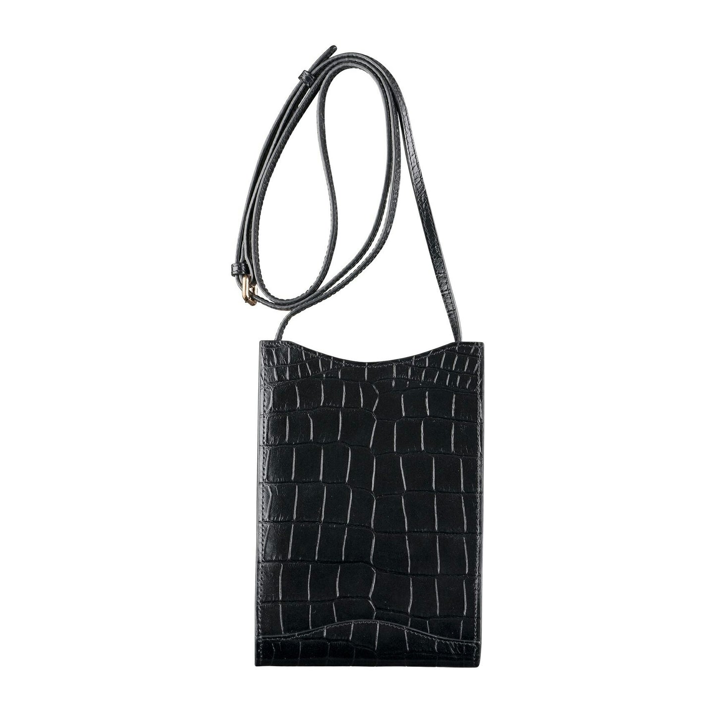 A.P.C. Jamie Mini Bag Croc-Embossed (PXBLJ-F63412)