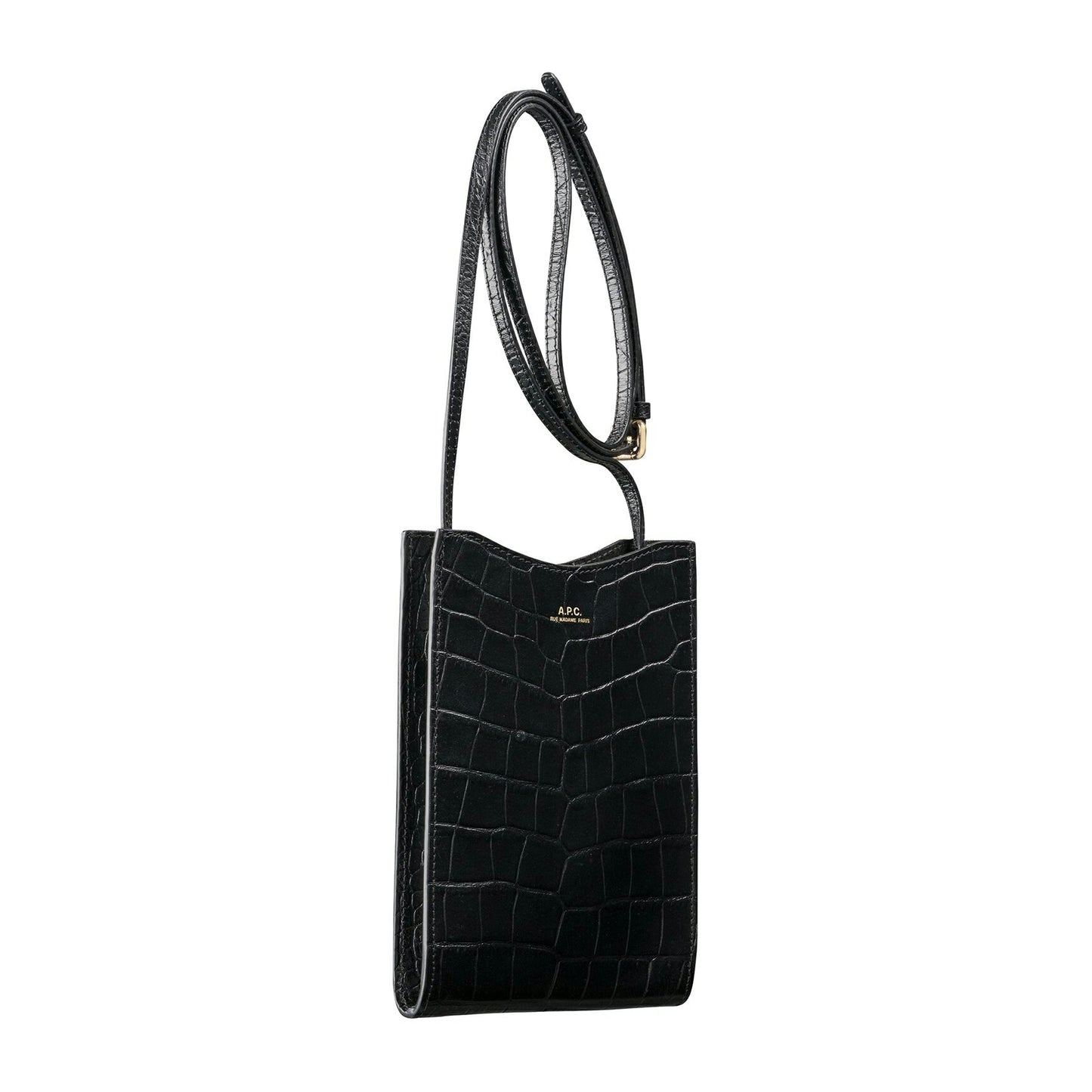 A.P.C. Jamie Mini Bag Croc-Embossed (PXBLJ-F63412)