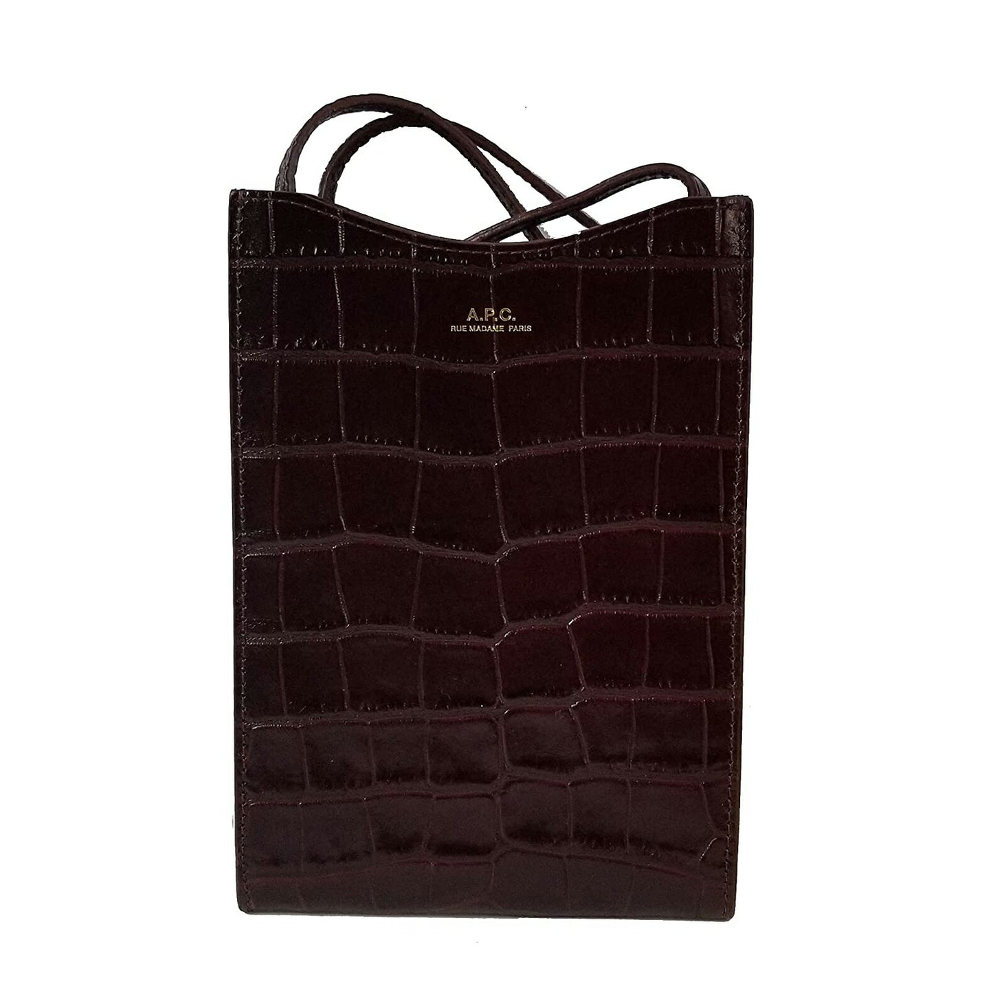 A.P.C. Jamie Mini Bag Croc-Embossed (PXBLJ-F63412)