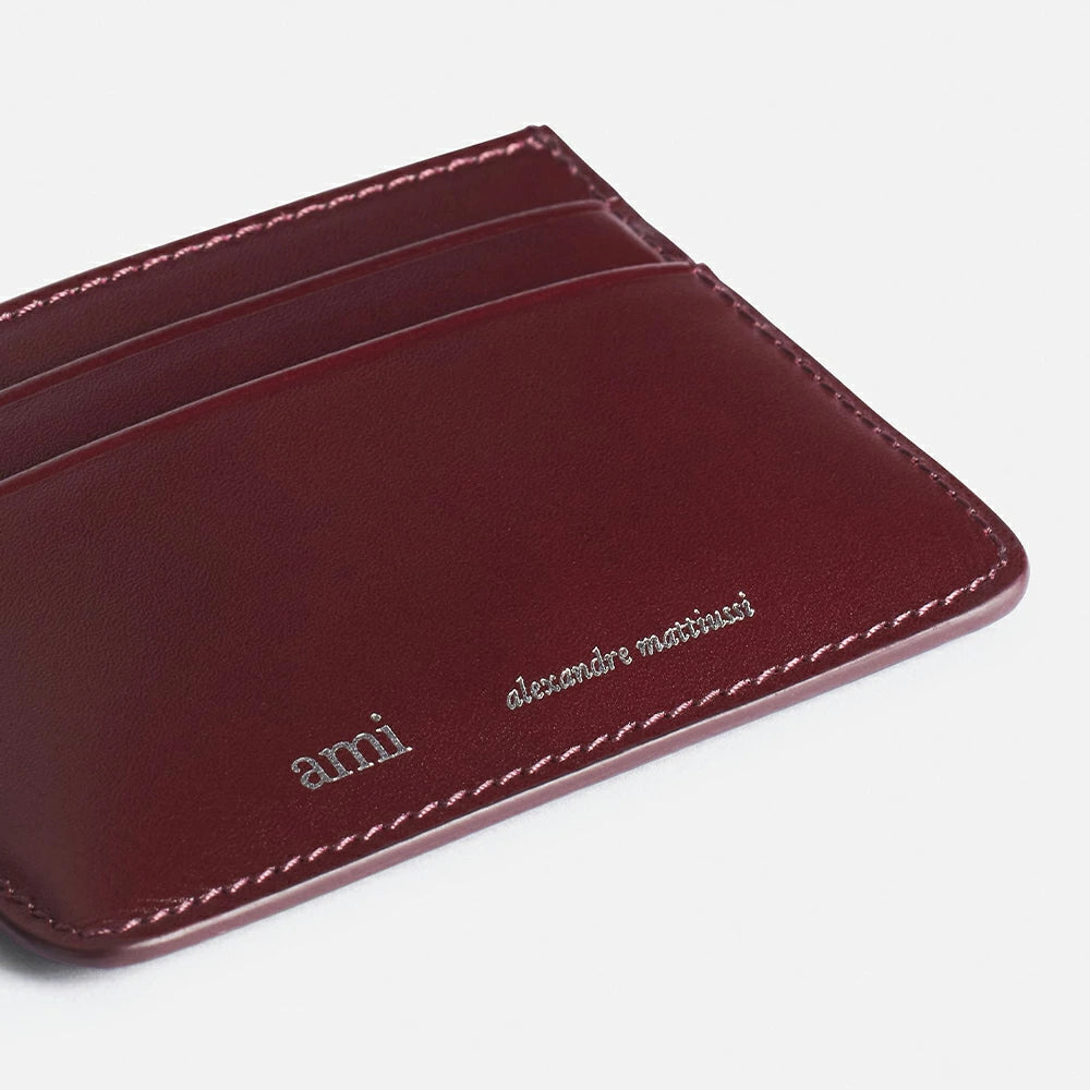 AMI Paris Leather Card Holder (USL003.801)