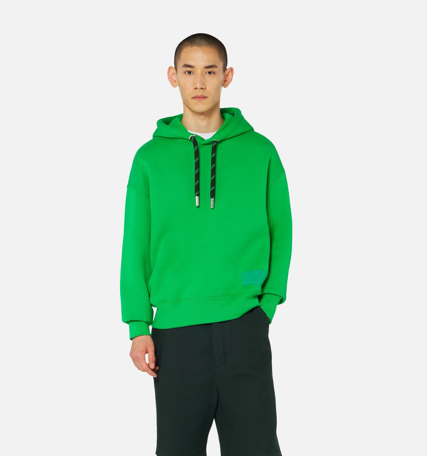 AMI Satin Label Hoodie (E22USW206.749)