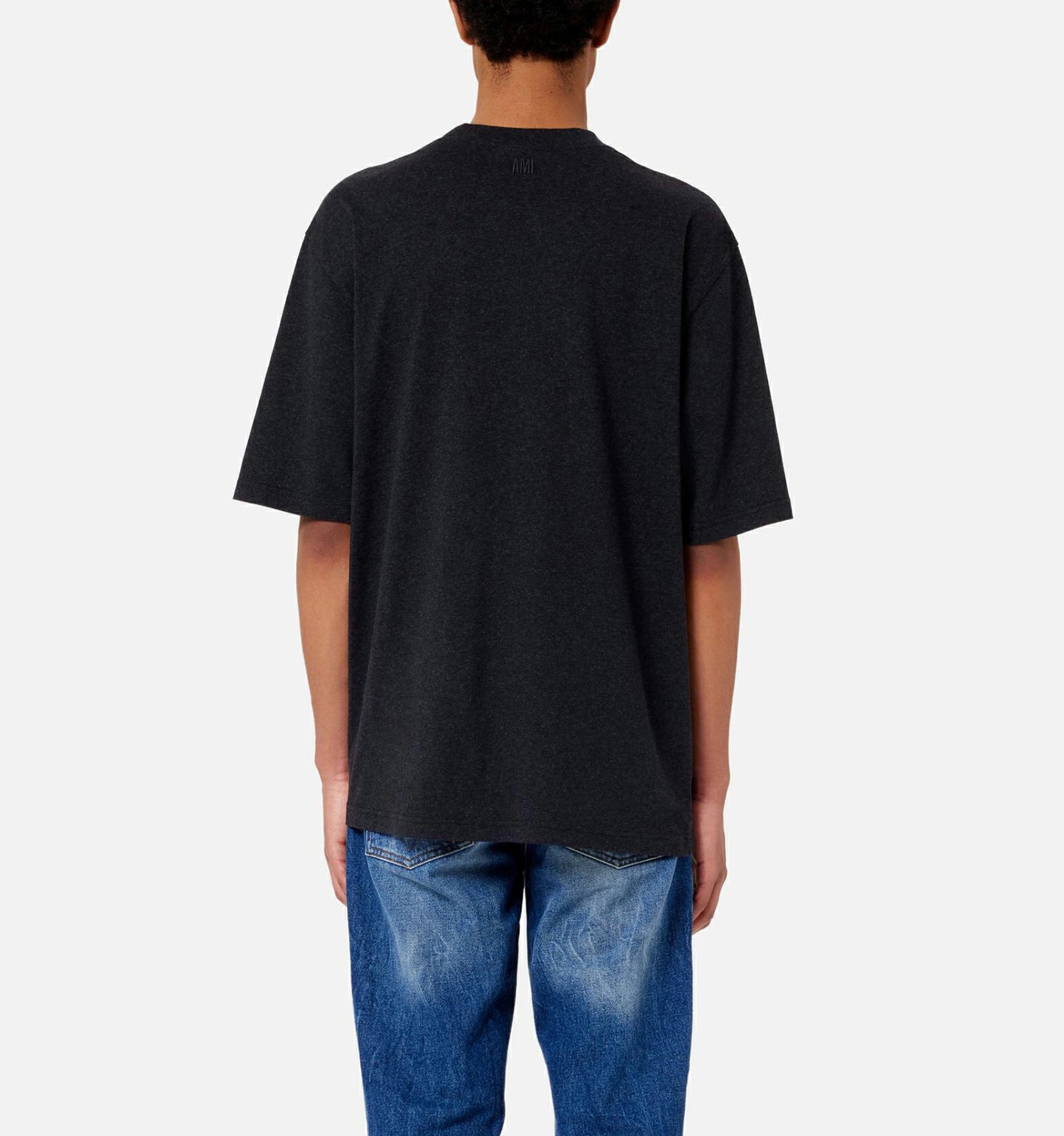 AMI Paris Ami de Cœur Badge T-Shirt (UTS011.717)
