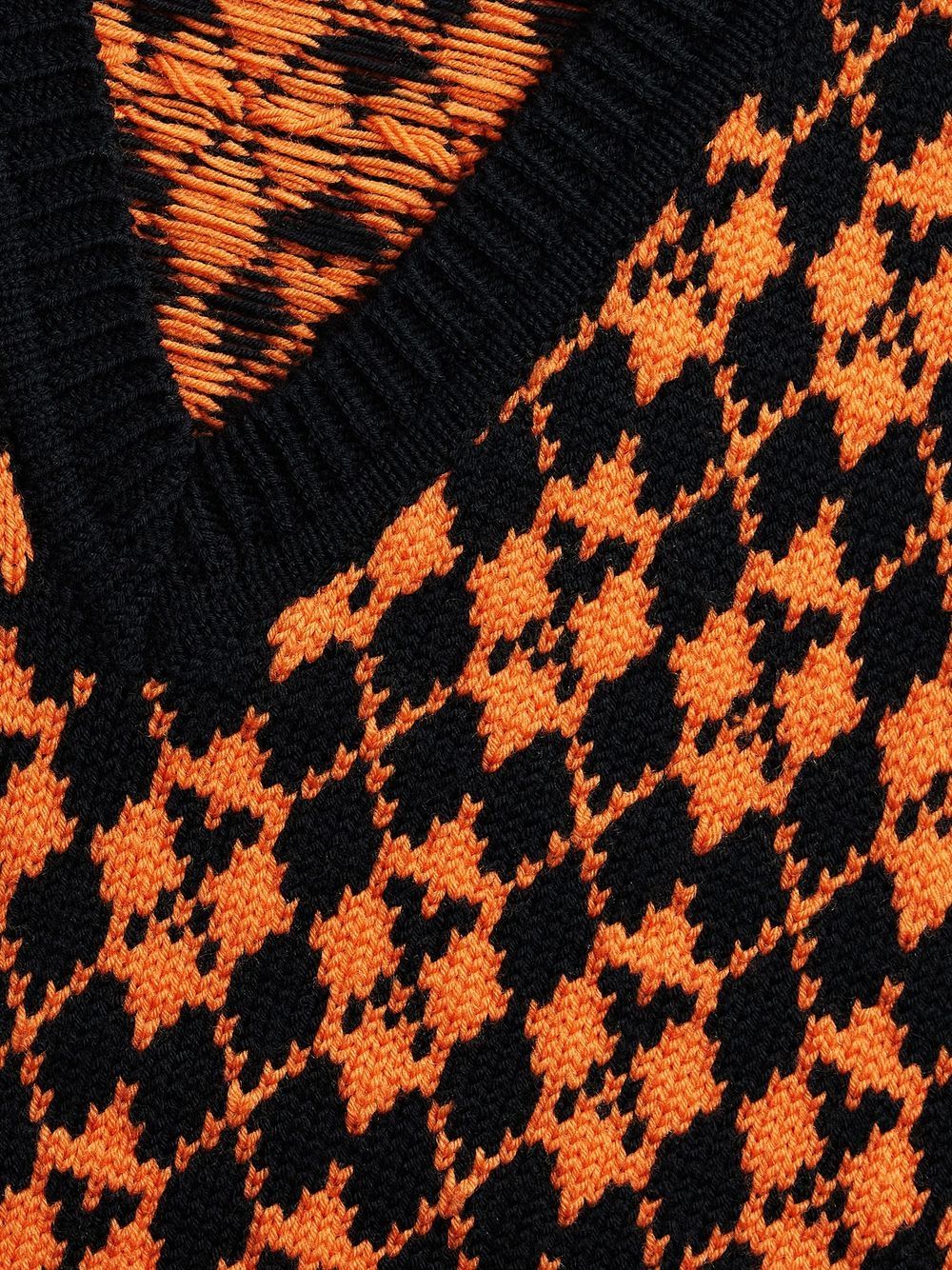 AMI Paris Ami de Coeur Wool Sweater Black/Purple (FKS730.030)