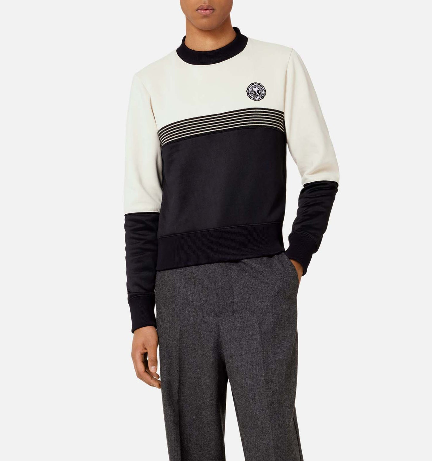 AMI Patch Logo Sweatshirt (HSW028.738)