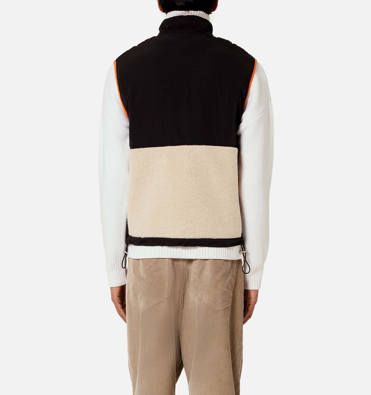 AMI Paris Sherpa Fleece Vest (HJK707.761)