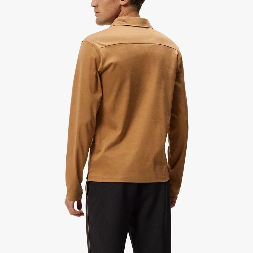 J.Lindeberg Ahser Long Sleeve Polo Shirt (FMJT10074)