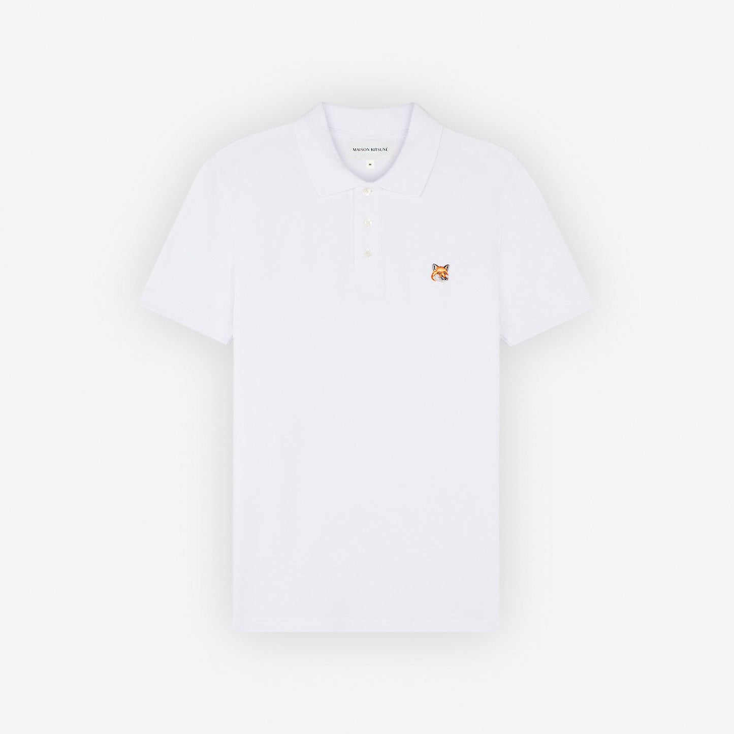 Maison Kitsuné Fox Patch Classic Polo Shirt (LM00208KJ7002)