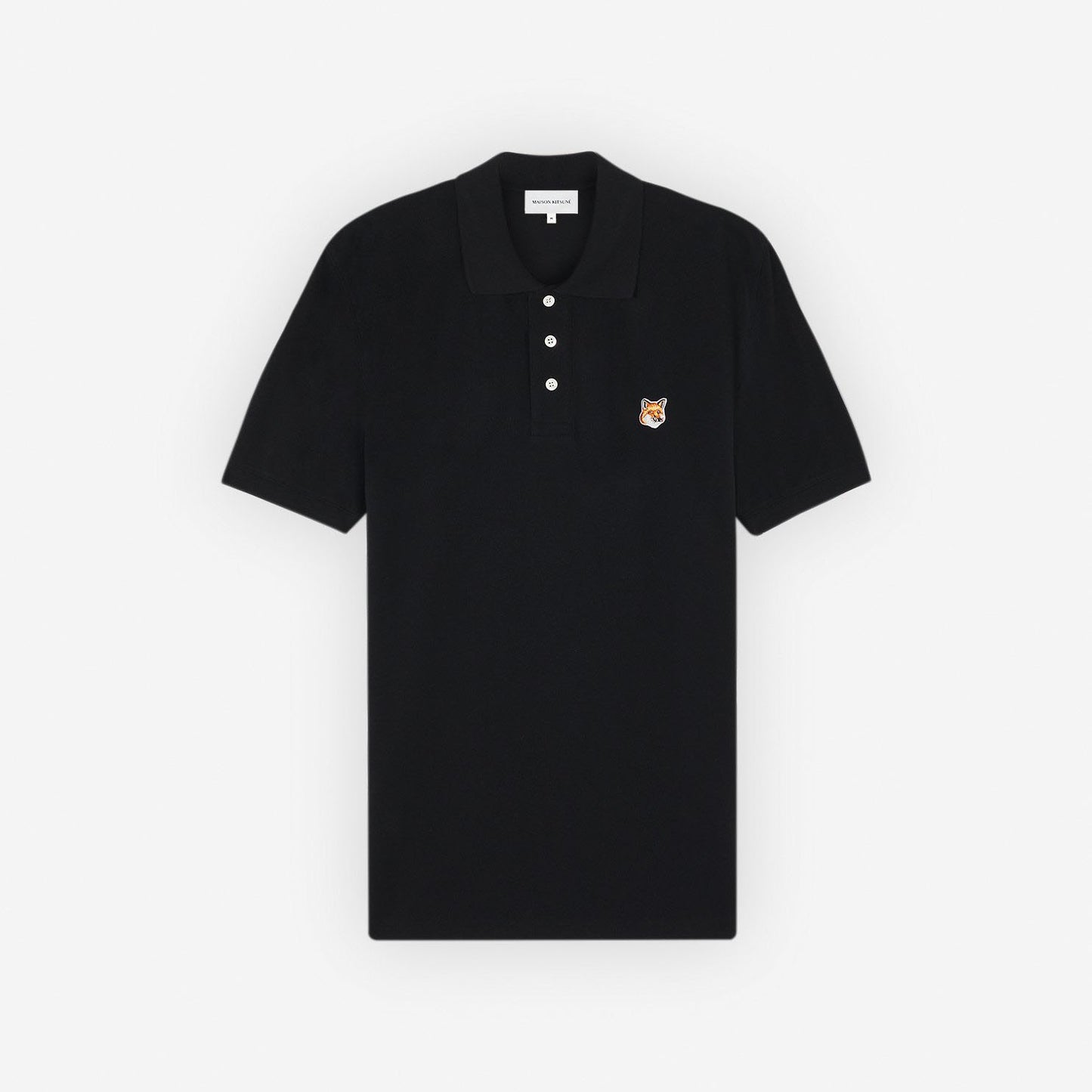 Maison Kitsuné Fox Patch Classic Polo Shirt (LM00208KJ7002)