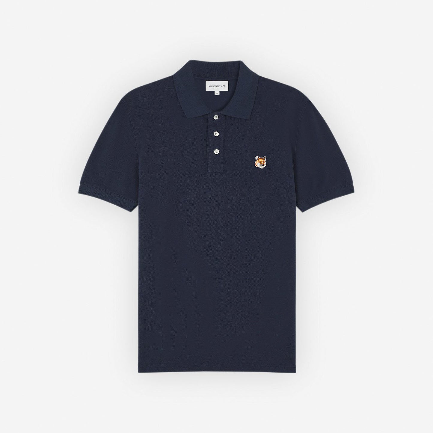 Maison Kitsuné Fox Patch Classic Polo Shirt (LM00208KJ7002)