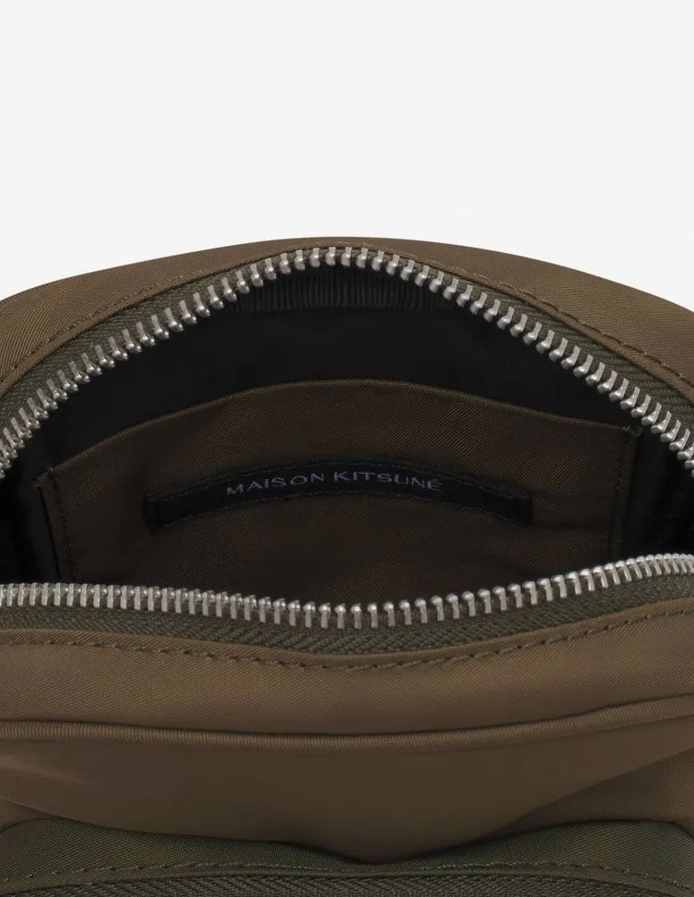 Maison Kitsuné Rue de Richelieu Nylon Crossbody Bag (LM05165WQ1001)