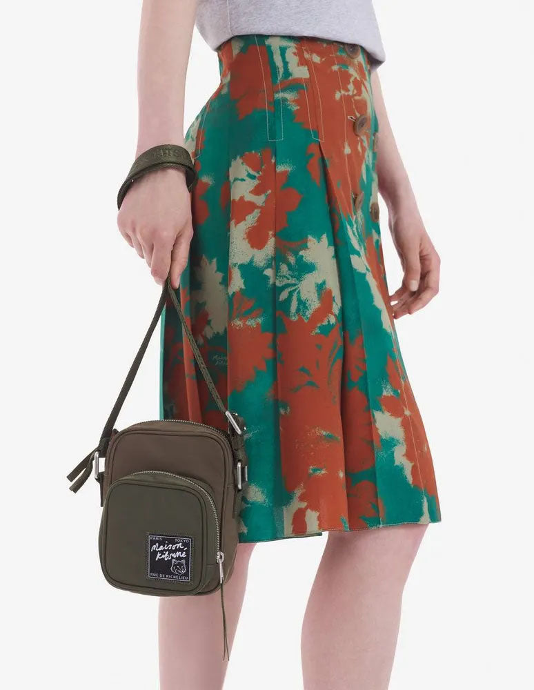 Maison Kitsuné Rue de Richelieu Nylon Crossbody Bag (LM05165WQ1001)
