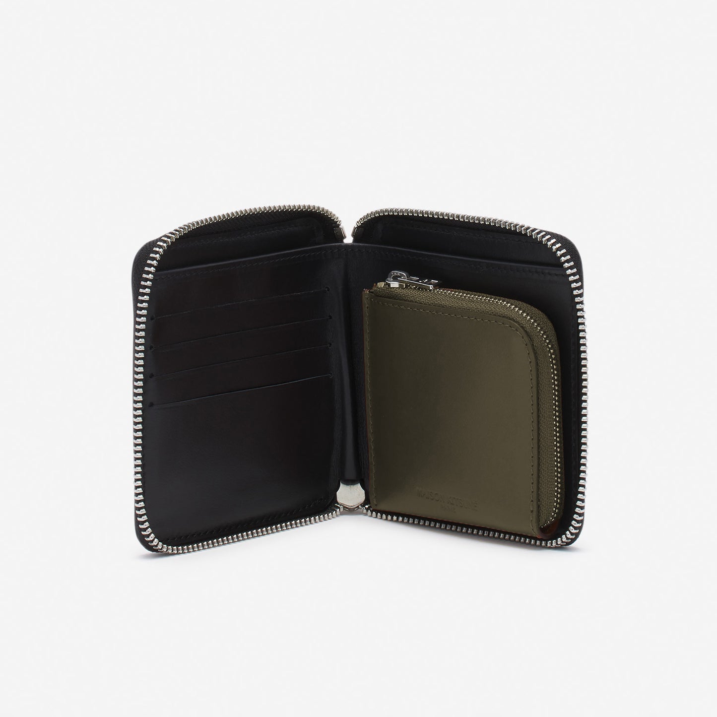 Maison Kitsuné Square Zip Wallet (LM05346LC0038)