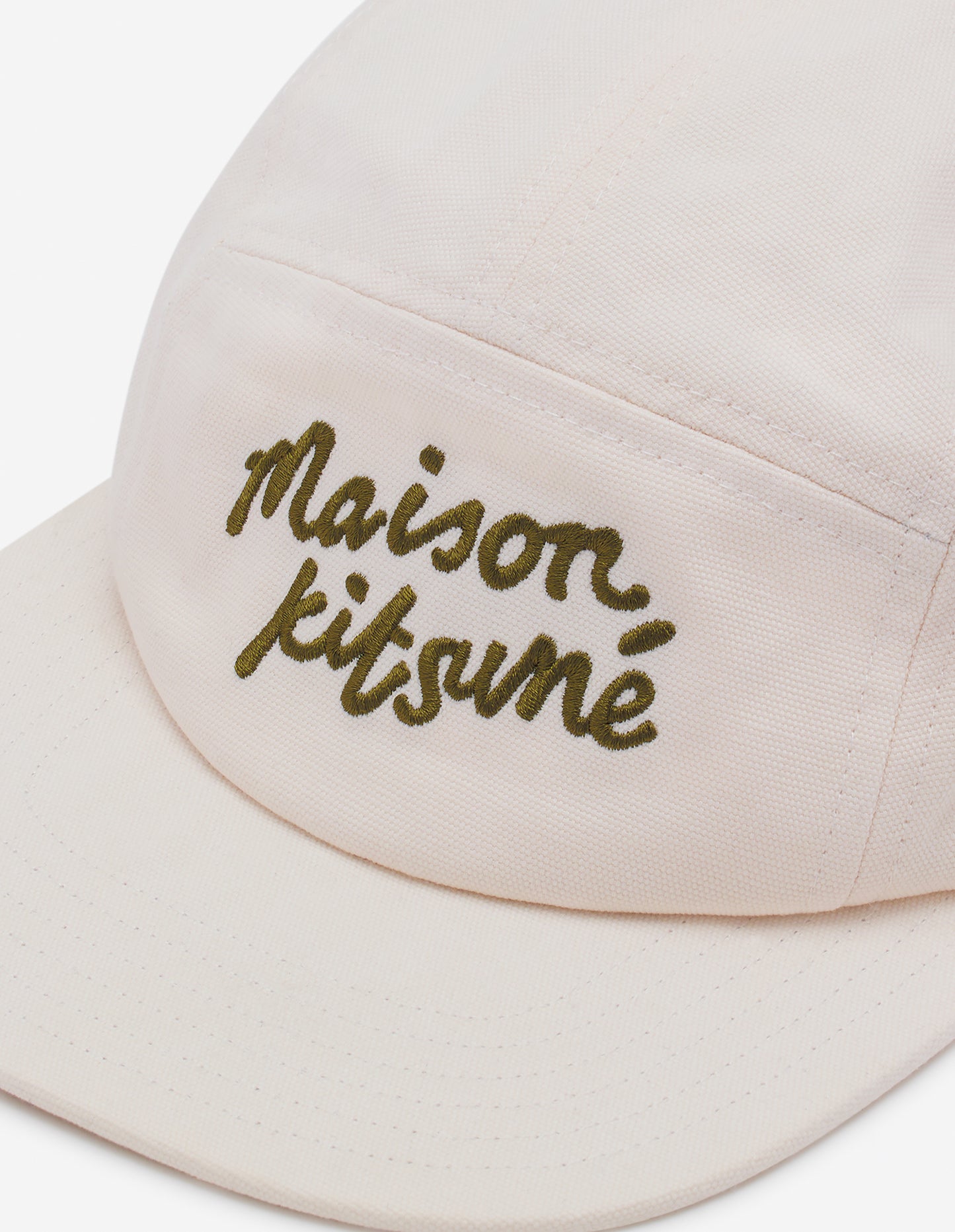 Maison Kitsuné Script Logo 5-Panel Cap (LM06108WW0095)