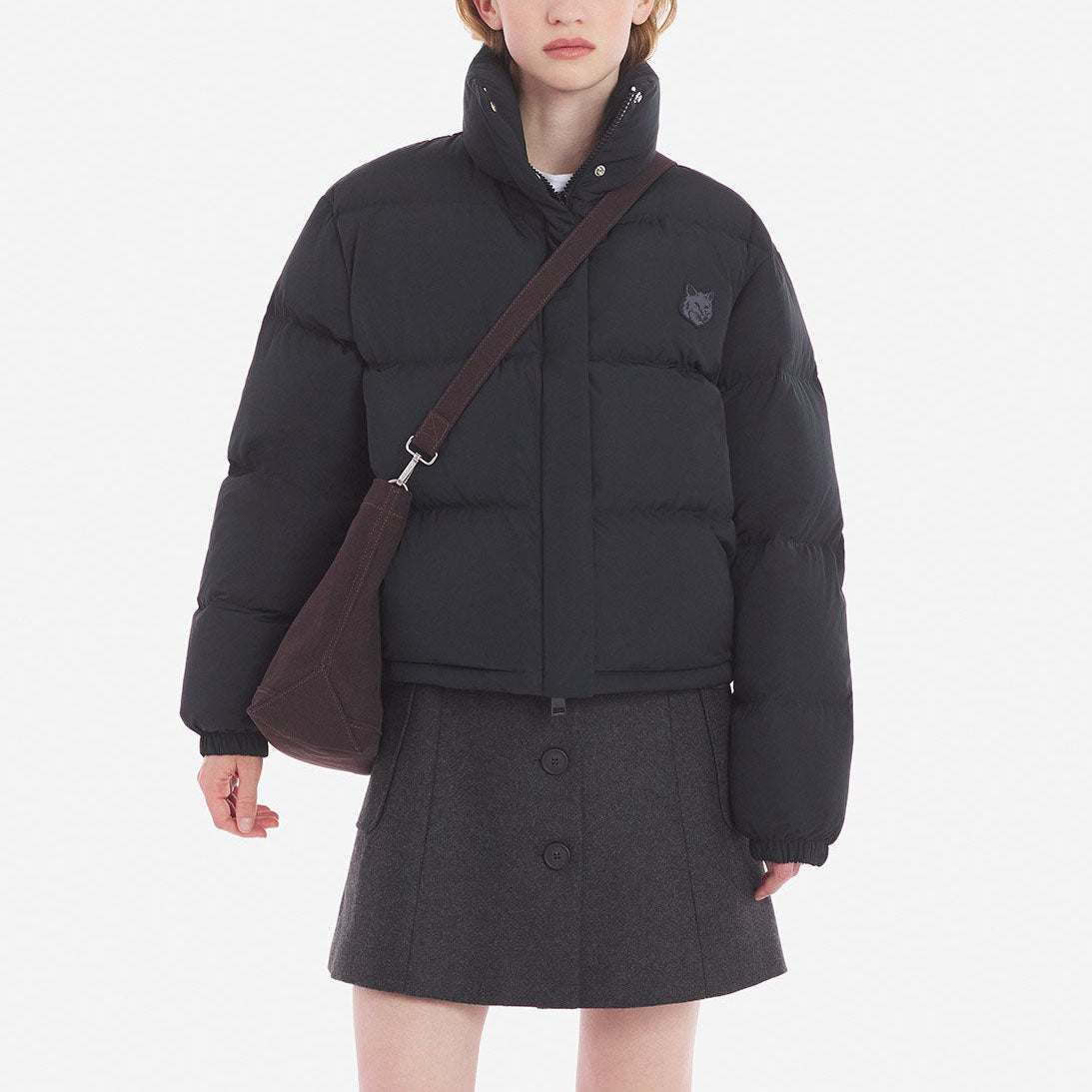 Maison Kitsuné Fox Patch Puffer Jacket (LW02207WQ4016)