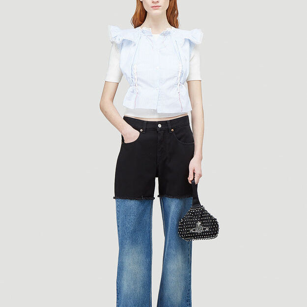 Maison Margiela Ruffle Detail Blouse (S51HA1087)