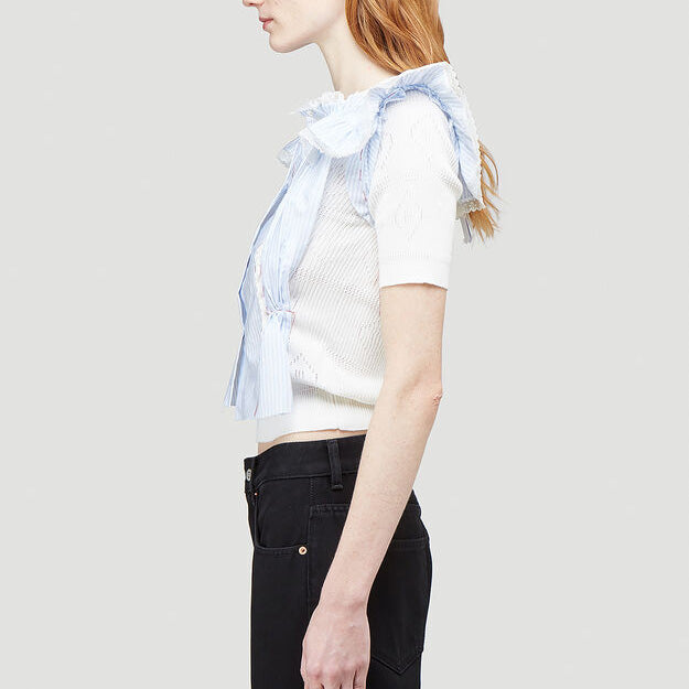 Maison Margiela Ruffle Detail Blouse (S51HA1087)