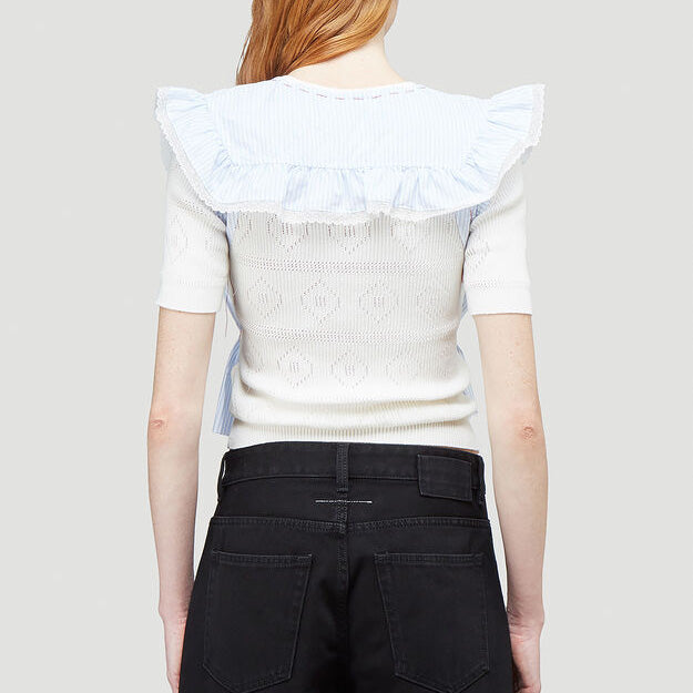 Maison Margiela Ruffle Detail Blouse (S51HA1087)